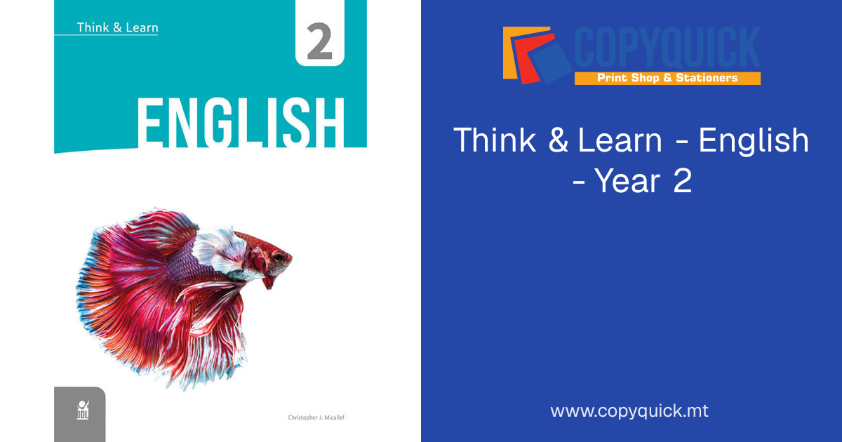 Think & Learn - English - Year 2 | CopyQuick