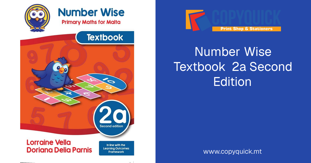 Number Wise Textbook 2a Second Edition | CopyQuick