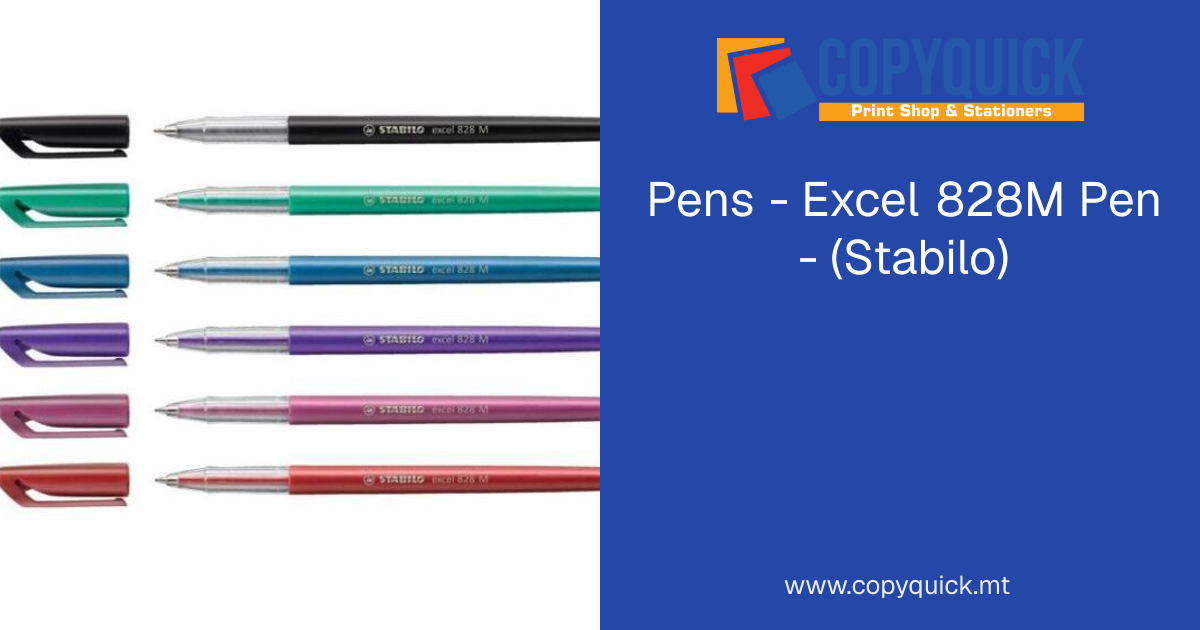 Pens - Excel 828M Pen - (Stabilo) | CopyQuick