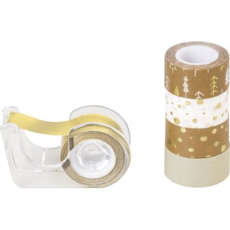 Tupalizy 15 Rolls Double Sided Tape for Crafts Adhesive Two Sided Stick Tape for Greeting Card Making Craft Projects Paper Ba
