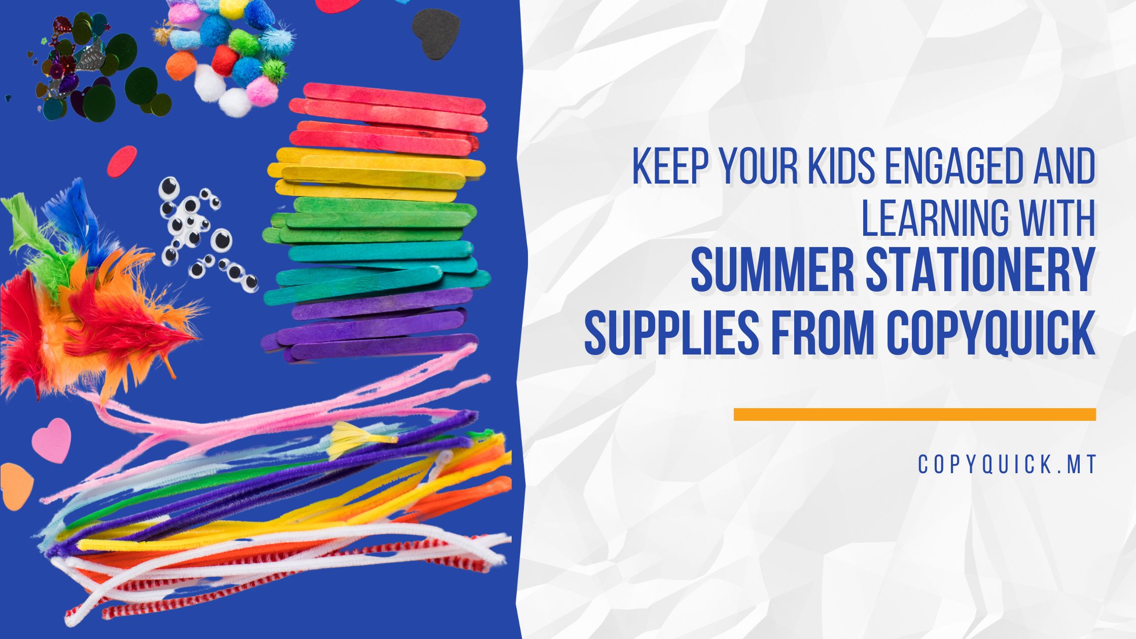 Summer Stationery Supplies from Copyquick